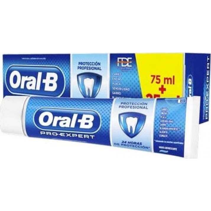 Oral-B Pro Expert Pasta dentífrica protección profesional 75ml + 25ml