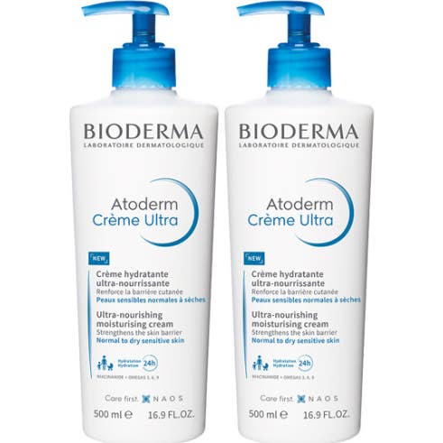 Bioderma Atoderm Crema Ultra Nutritiva 2x500ml