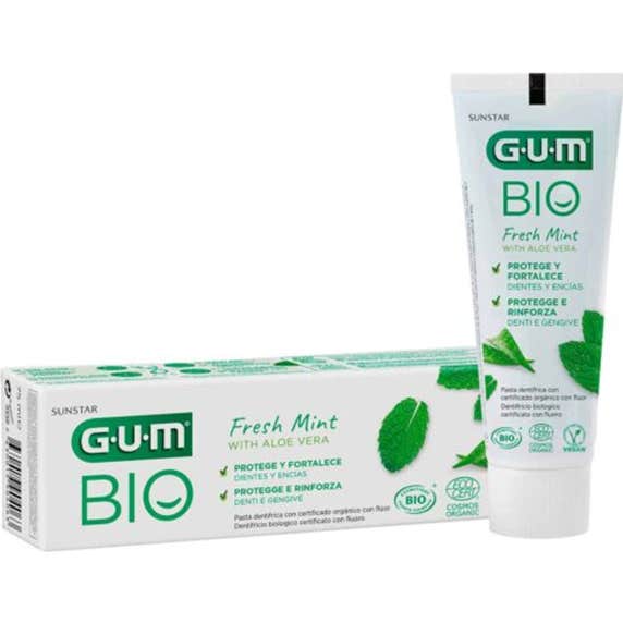Gum Fresh Mint Pasta Dentífrica Bio 75ml