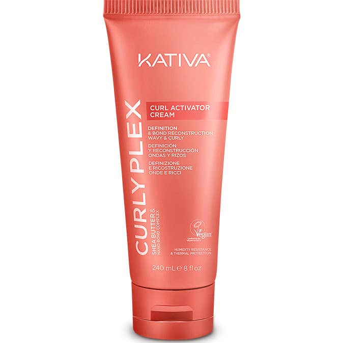 Kativa Curly Plex Crema Activadora de Rizos 240 ml