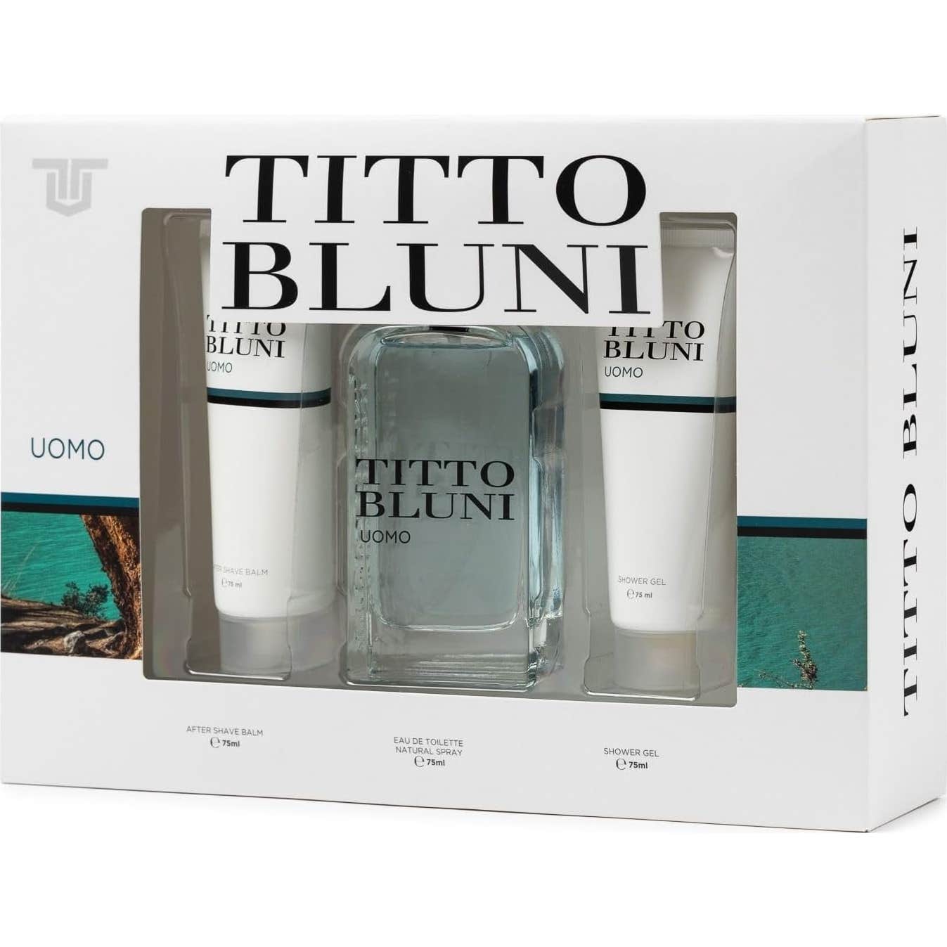 Titto Bluni Uomo Set Edt + After Shave + Shower Gel