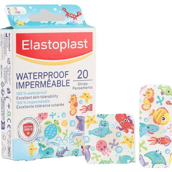 Elastoplast Waterproof Impermeable Apósito Infantil Marino 20uds