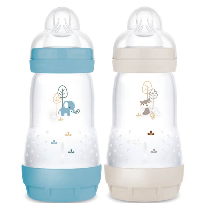Mam Easy Start Nature Biberón Tetina F2 Ocean Arena 260ml 2uds