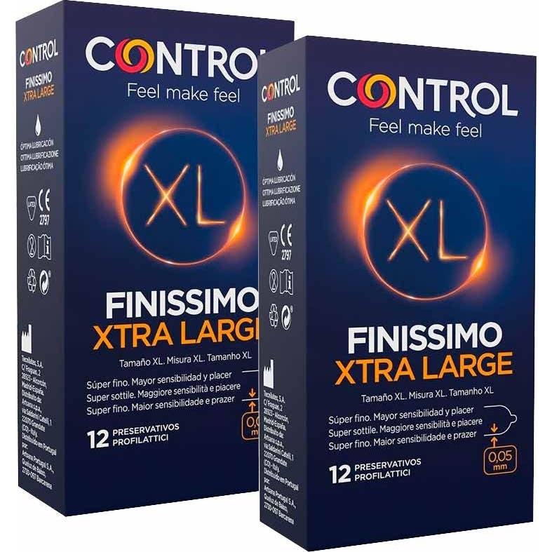 Control Finissimo XL Preservativos 2x12uds