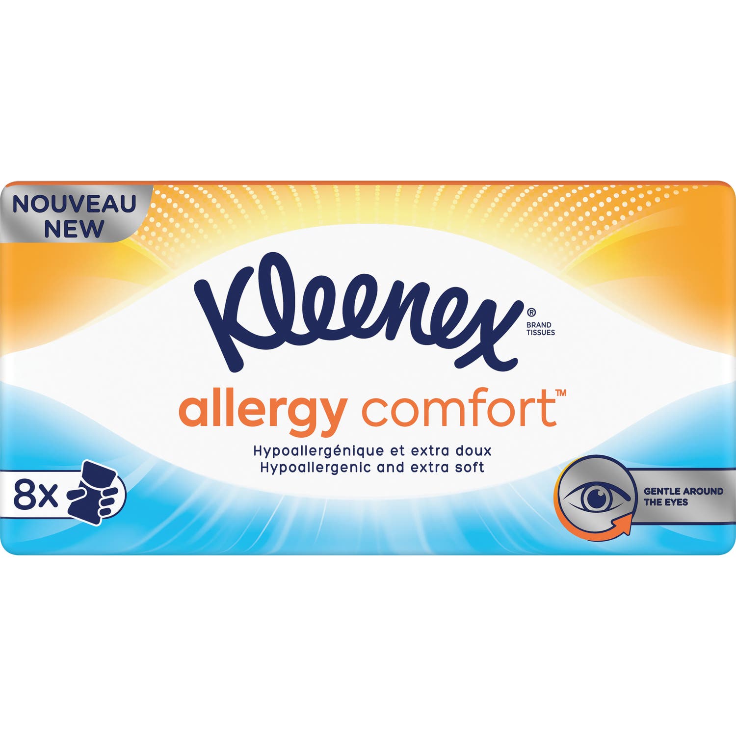 Kleenex Allergy Comfort Pañuelos 8uds