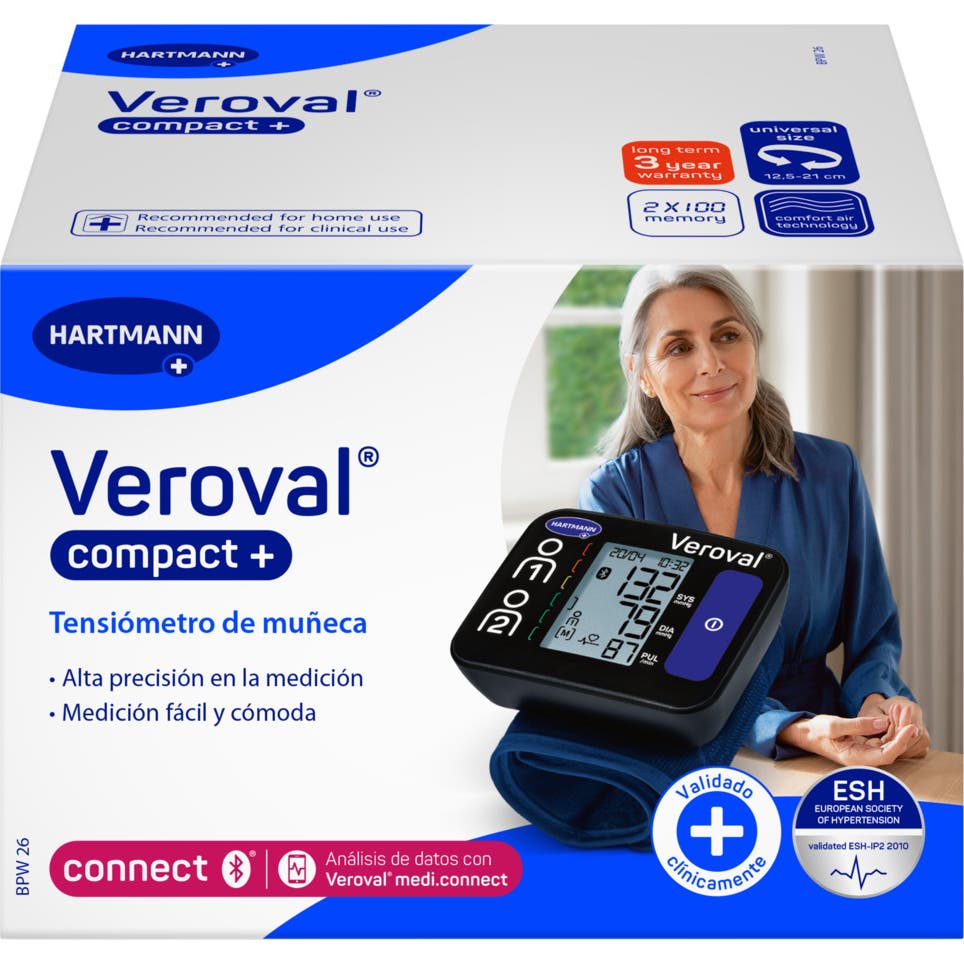 Veroval Compact+ Tensiómetro de Muñeca 1ud