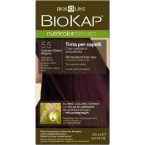 Biokap Tinte Delicado 5.5 Castaño Claro Caob 140 ml