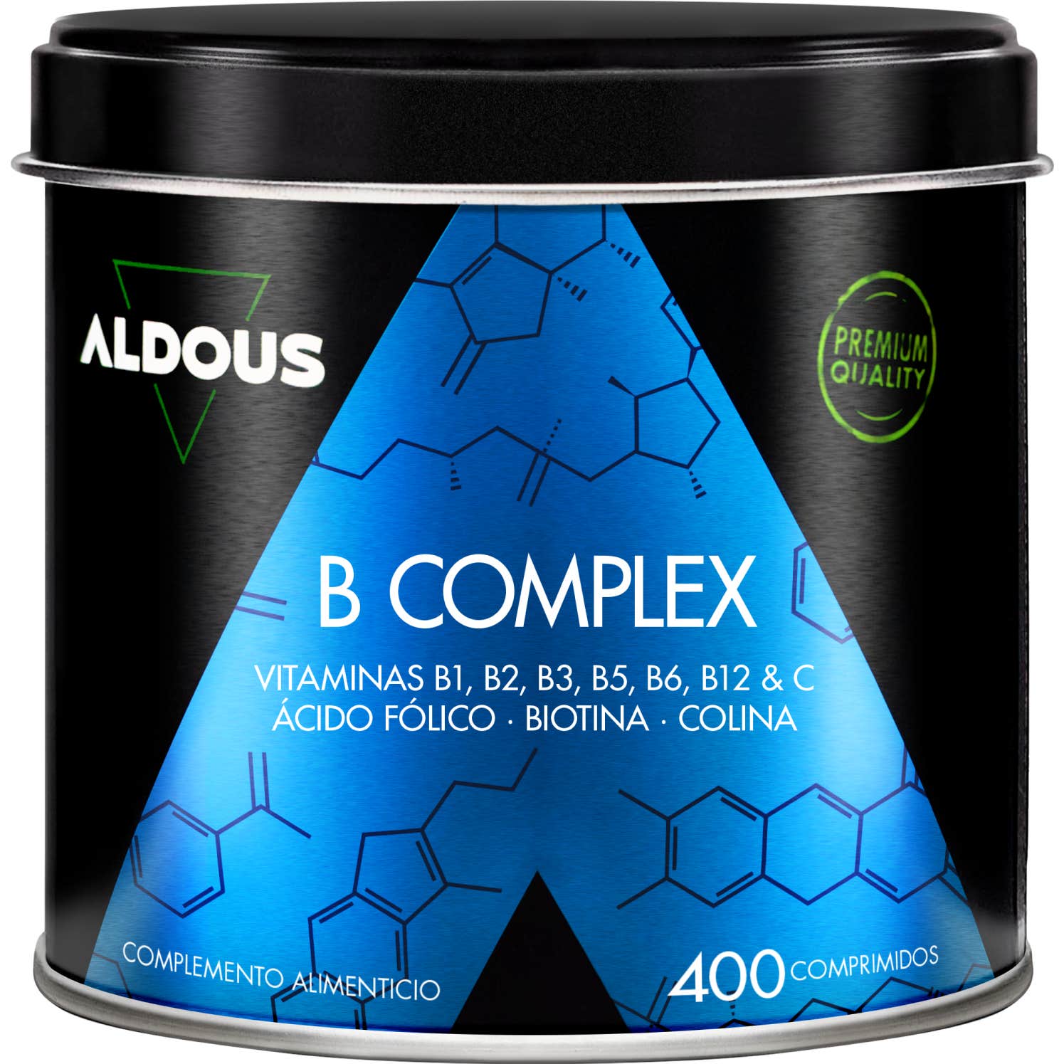 Aldous Bio Vitamina B Complex + Vitamina C 400comp
