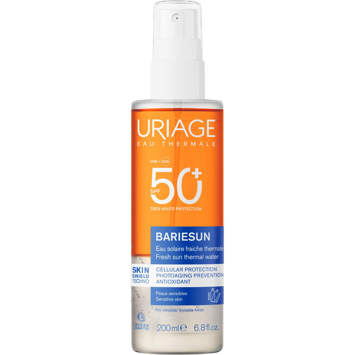 Uriage Bariésun Agua Solar Fresca Spf50+ 200ml