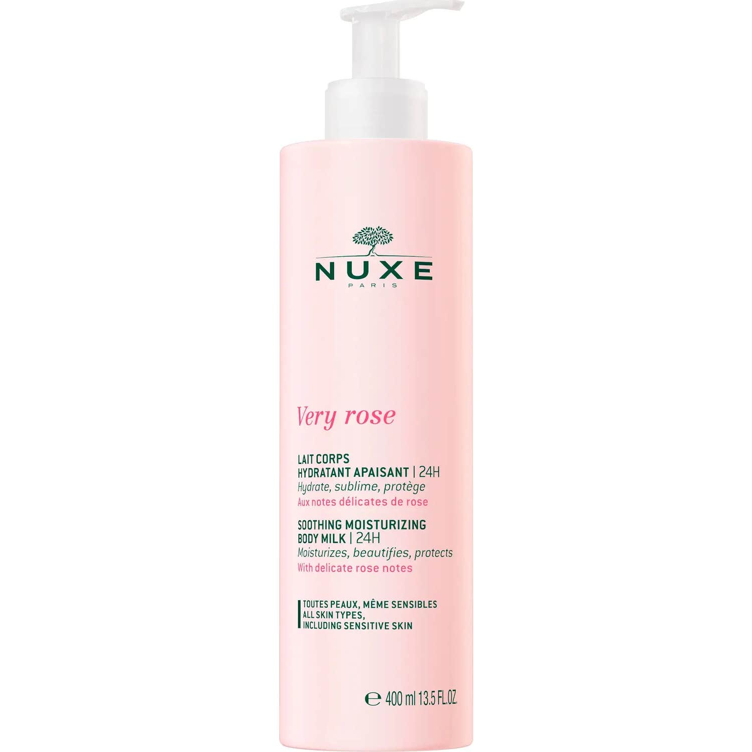 Nuxe Very Rose Leche Corporal Hidratante 24H 400ml | Natural Doctor