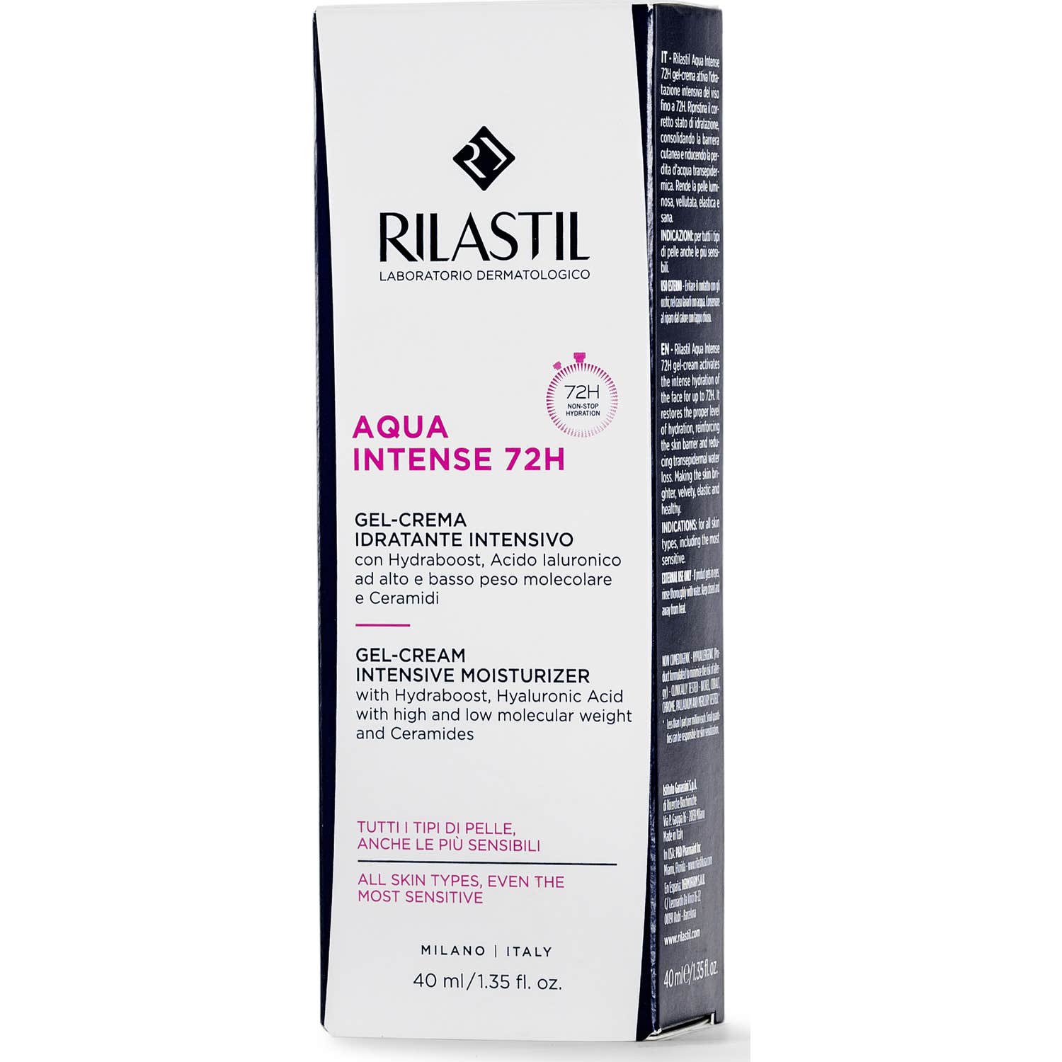 Rilastil Aqua Intense 72H Gel-Crema Hidratante 40ml