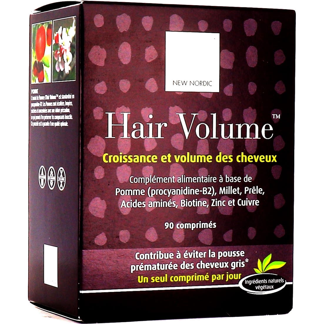 New Nordic Hair Volume Croissance Et Volume Des Cheveux 90 Comprimés