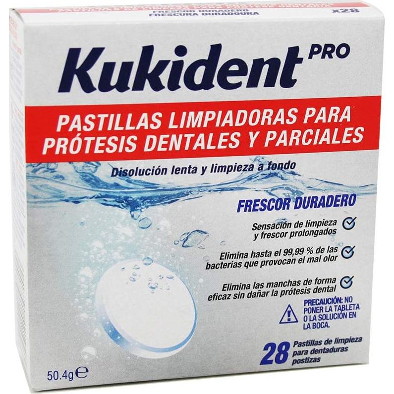 Kukident Cleansers 28 Comprimidos