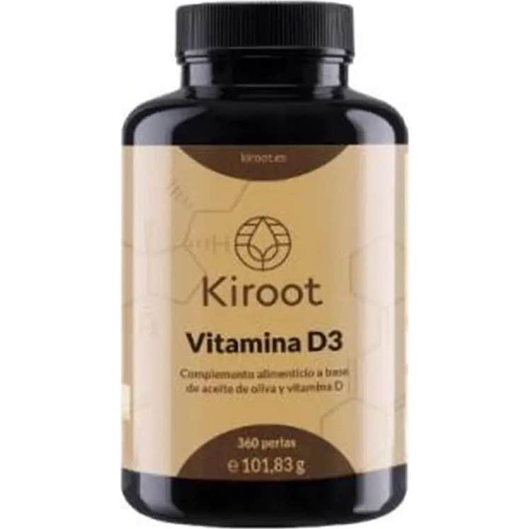 Kiroot Vitamina D3 360 Perlas