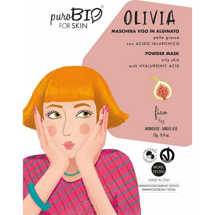 PuroBio Cosmetics Olivia Mascarilla Higo 11 Piel Grasa 13 g