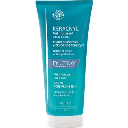 Ducray Negros Keracnyl Gel Limpiador 2X400ml