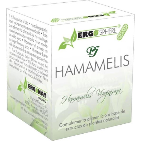 Ergonat 5 X Hamamelis Ergosphere 45 Cápsulas - Imagen 2