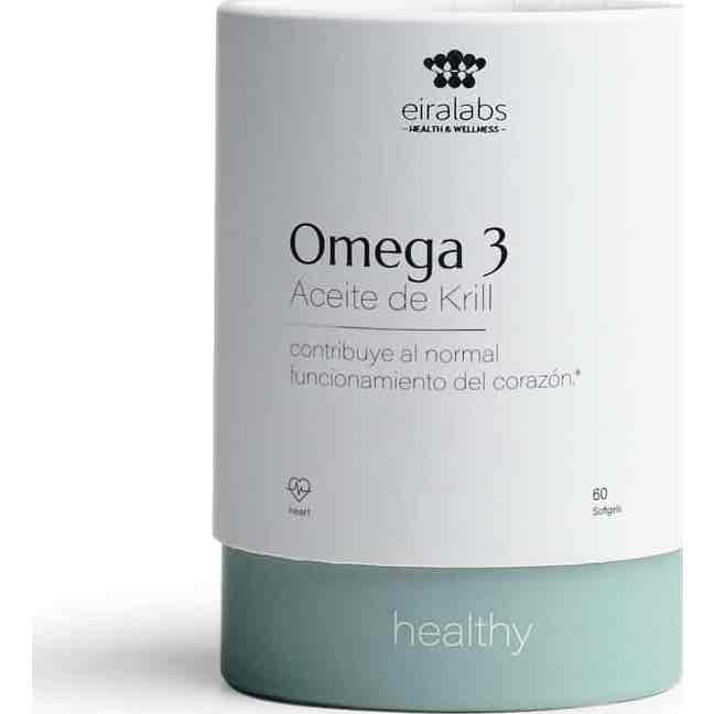 Eiralabs Omega 3 Aceite De Krill 500 Mg 60 Caps