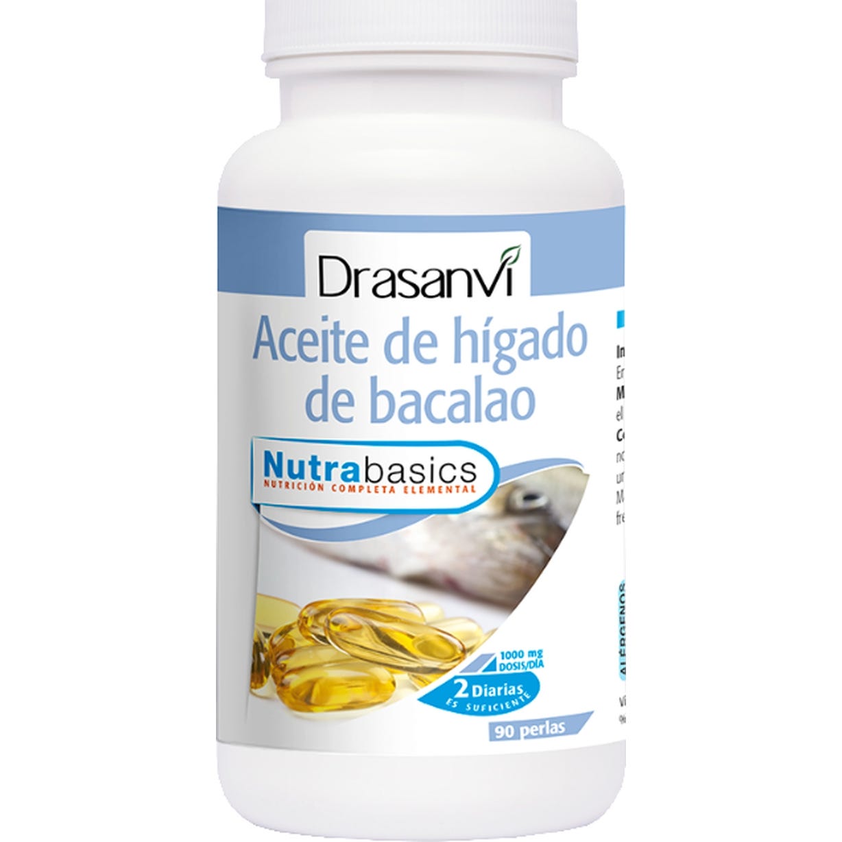 Drasanvi Nutrabasics Higado de Bacalao 90 perlas