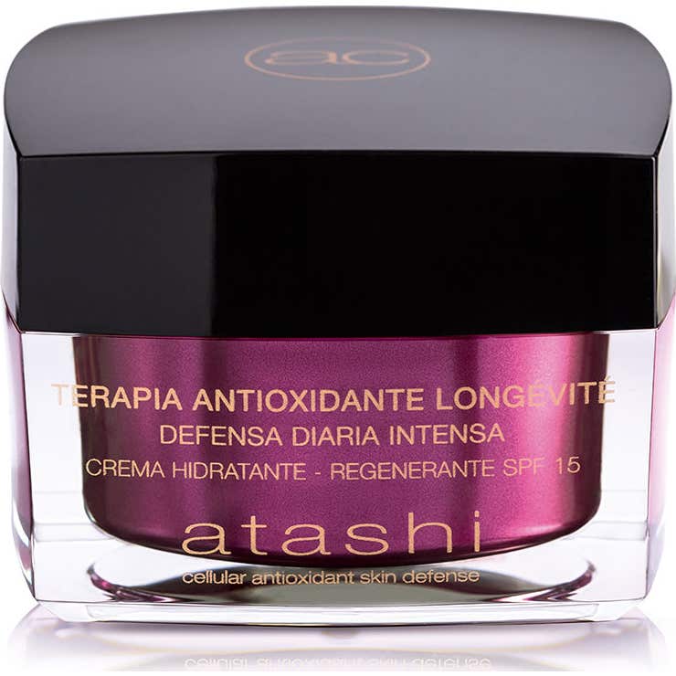 Atashi® Terapia Antioxidante Longévité Crema Hidratante Regenerante SPF15 50ml