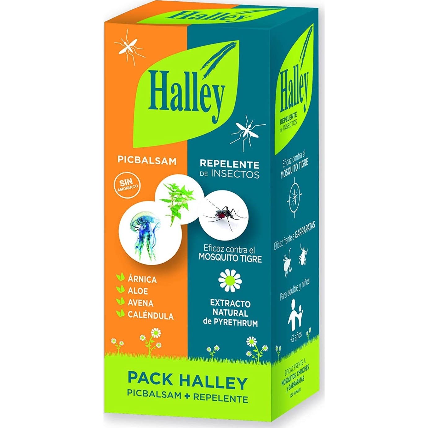 Halley Picbalsam 40ml + Halley Repelente de Insectos 150ml