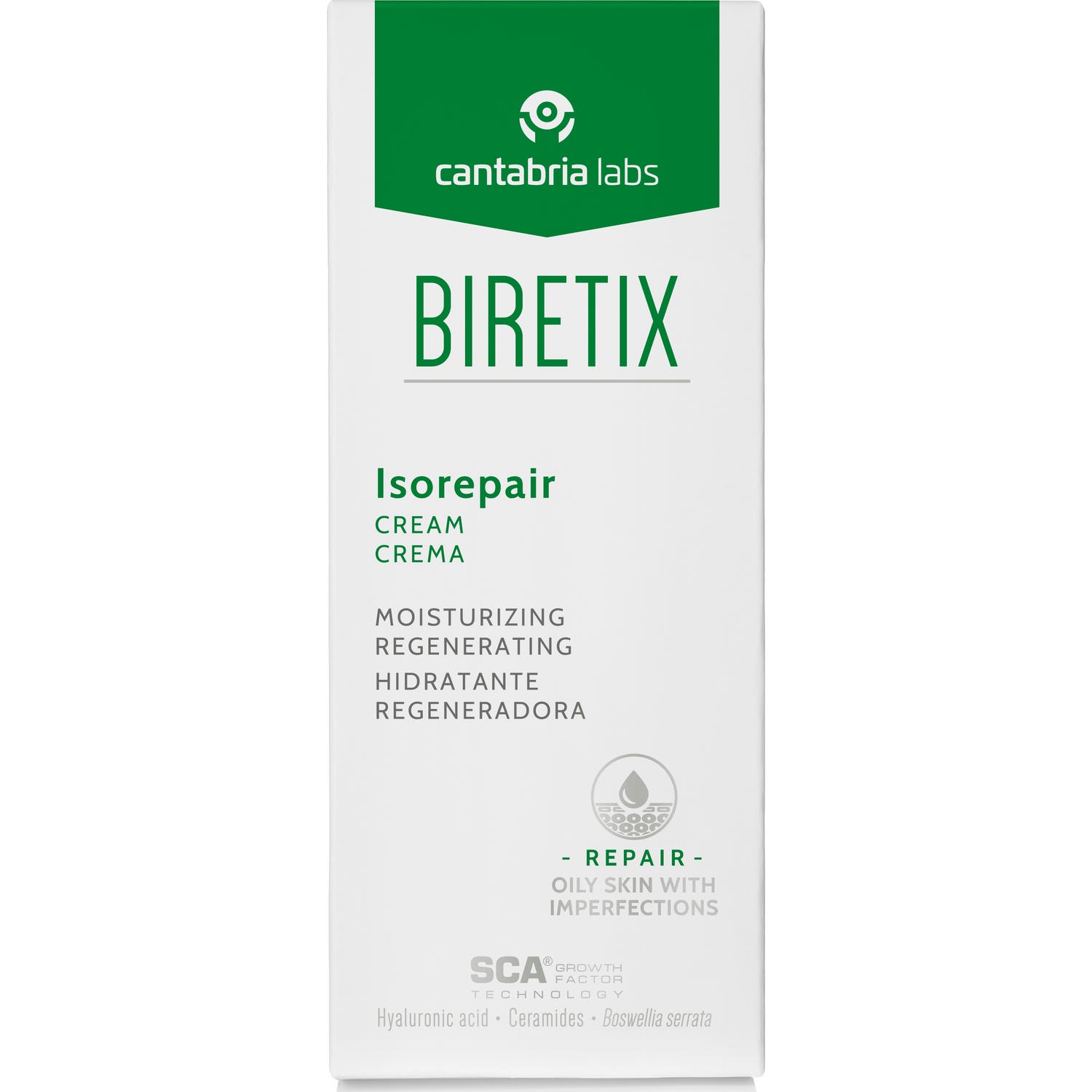 Biretix Isorepair Crema Hidratante Regeneradora 50ml