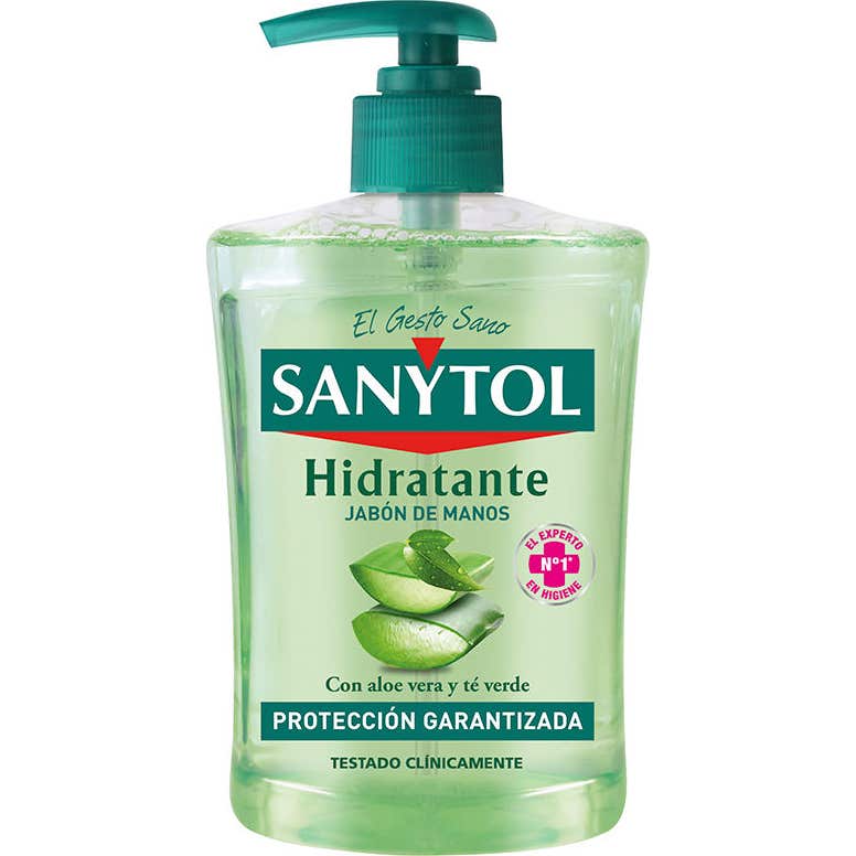 Sanytol Jabón de Manos Antibacteriano Hidratante 500ml