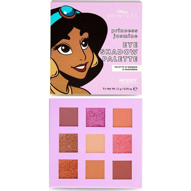 Mad Beauty Disney Pop Mini Paleta Sombras Jasmin 9 uds x 1,1 g