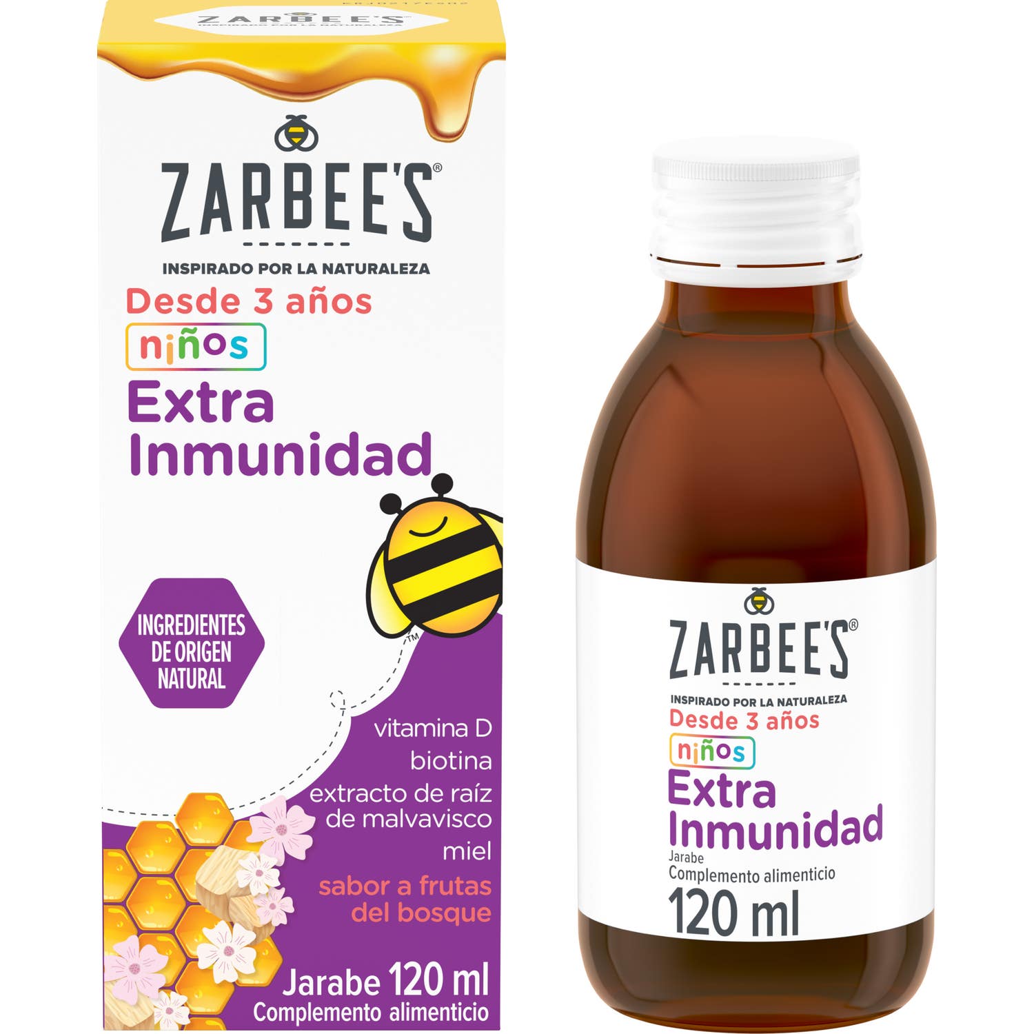 'Zarbee''s Niños Extra Inmunidad Jarabe 120ml'