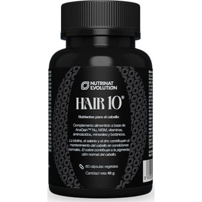 Nutrinat Evolution Hair 10 Salud Capilar 60 Cápsulas Vegetales - Imagen 3