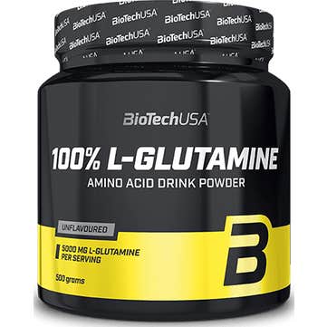Biotech Usa 100% L-Glutamine Neutro 500 G