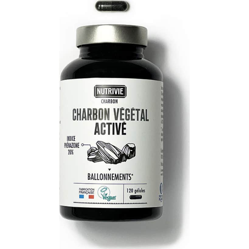 Nutrivie Carbón Vegetal Activado 120 perlas
