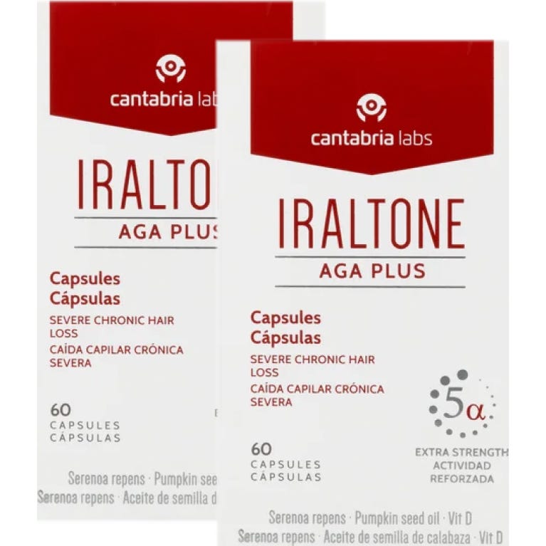 Iraltone AGA Plus 2x60caps