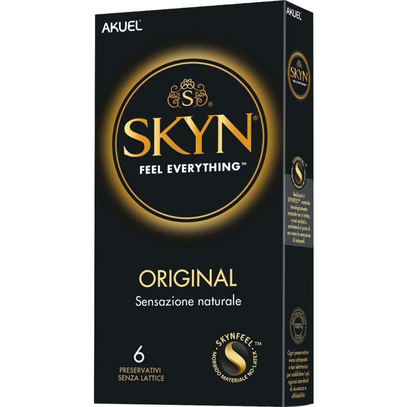 Akuel Skin Original Preservativos Sin Latex 6uds