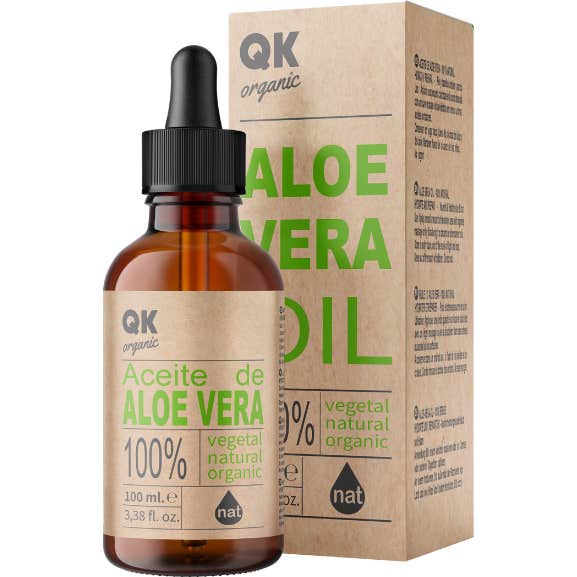 QKnatur Aceite de Aloe Vera Puro y Natural 100ml