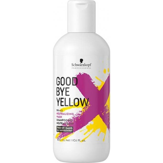 Schwarzkopf Professional Champú Neutralizante Goodbye Yellow 300 ml