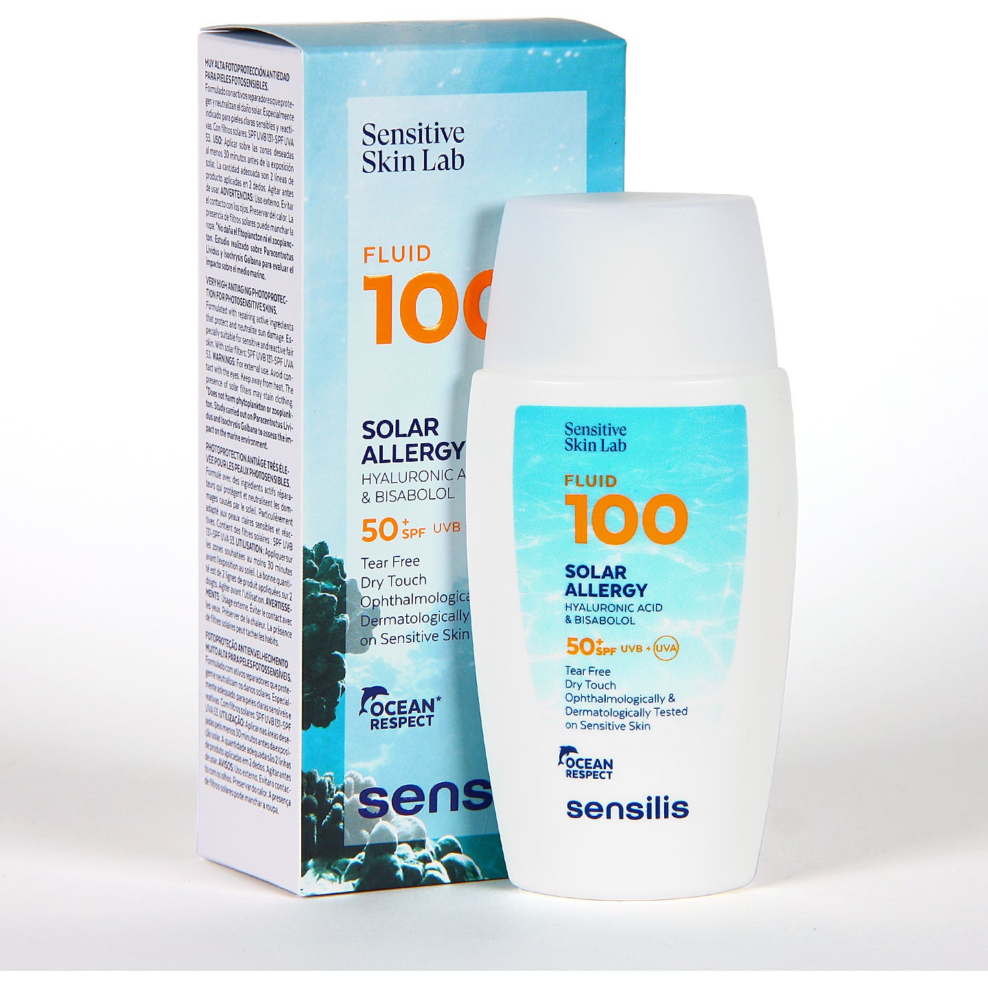 Sensilis Fluid 100 Solar Allergy SPF50+ 40ml
