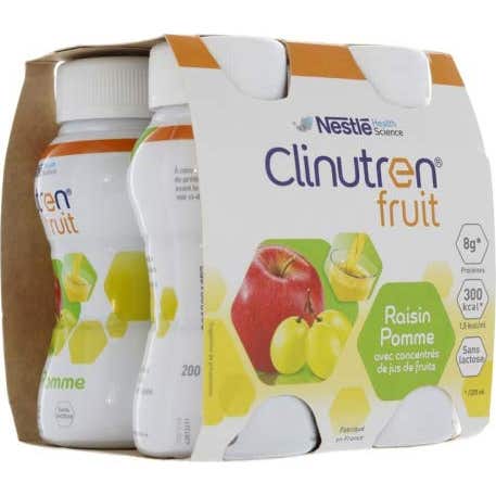 Clinutren Fruit Pom/Rais 200 mlx4
