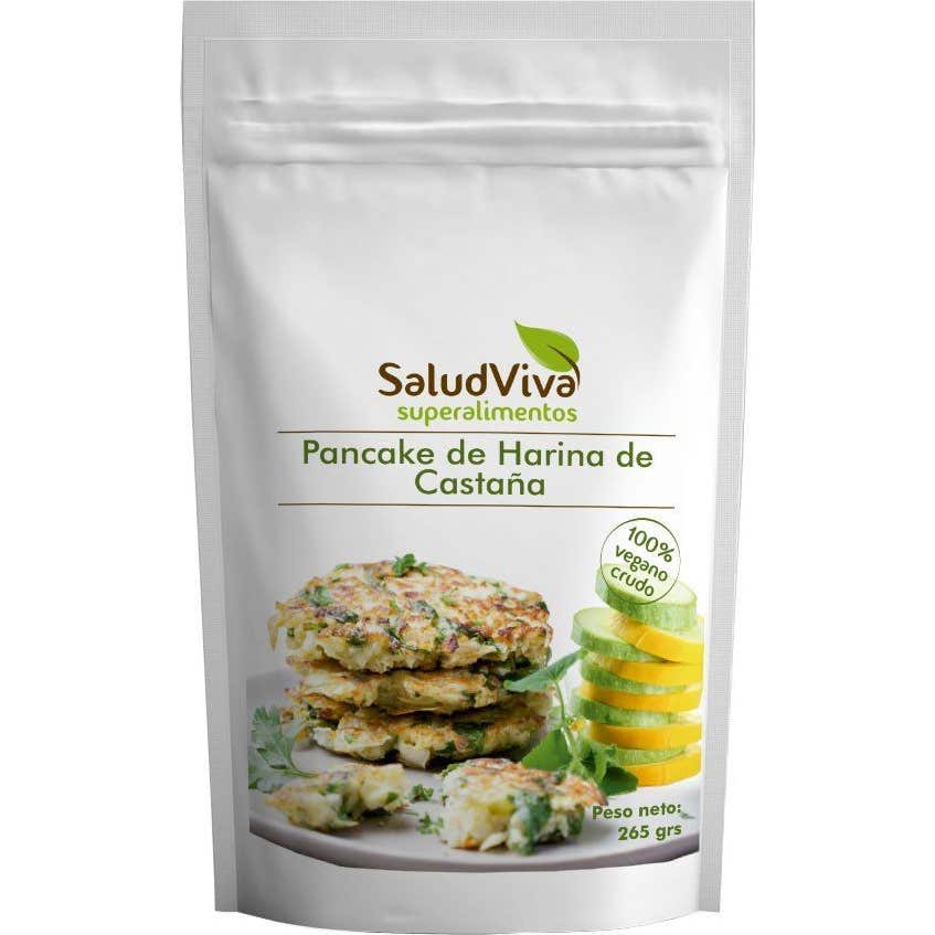 Salud Viva Pancakes Harina Castaña 265 g | Natural Doctor