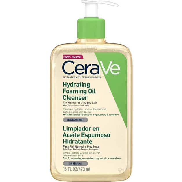 CeraVe® Limpiador en Aceite Espumoso Hidratante 473ml