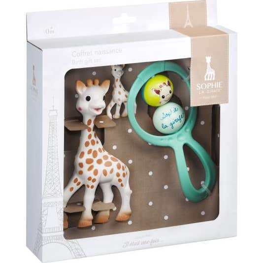 Sophie la Girafe Sonajero Llavero Juguete Set