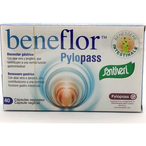 Santiveri 3 X Beneflor Pylopass 40 Cápsulas Vegetales - Imagen 3