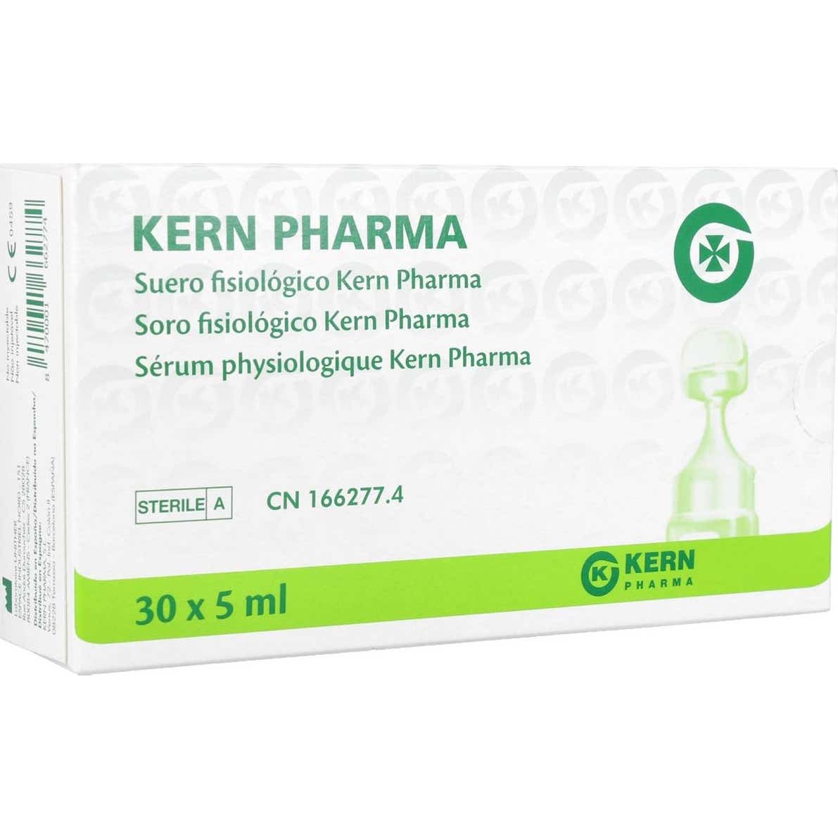 Kern Pharma suero fisiológico estéril monodosis 5ml X 30uds