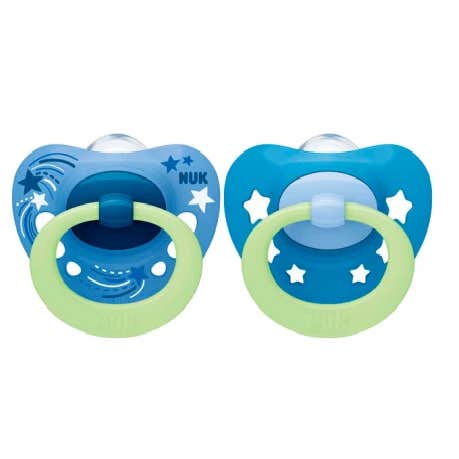 Nuk Chupete Signature Night Silicona 0-6 M 1 ud
