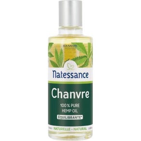 Aceite de cáñamo Natessance 100% puro 100ml