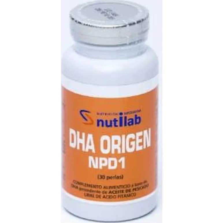Nutilab Dha Origen Npd1 30 Perlas De 1806Mg - Imagen 2