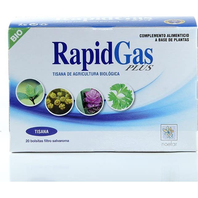 Noefar Rapidgas Plus Bio Tisana 20 uds
