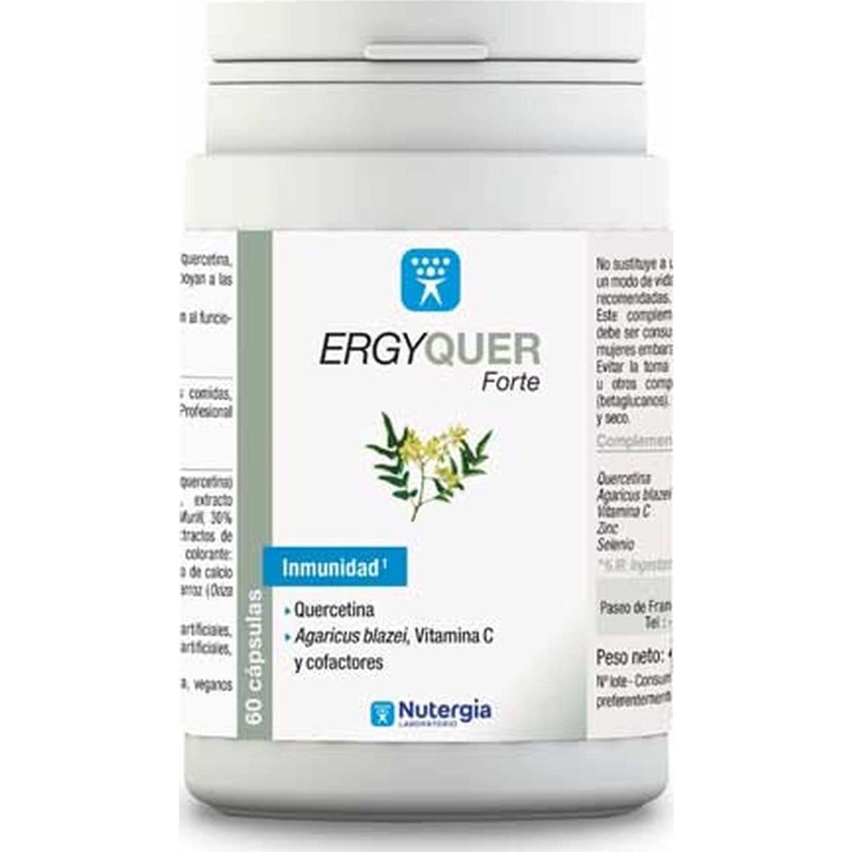 Nutergia Ergyquer Forte Inmunidad 60 Cápsulas - Imagen 2
