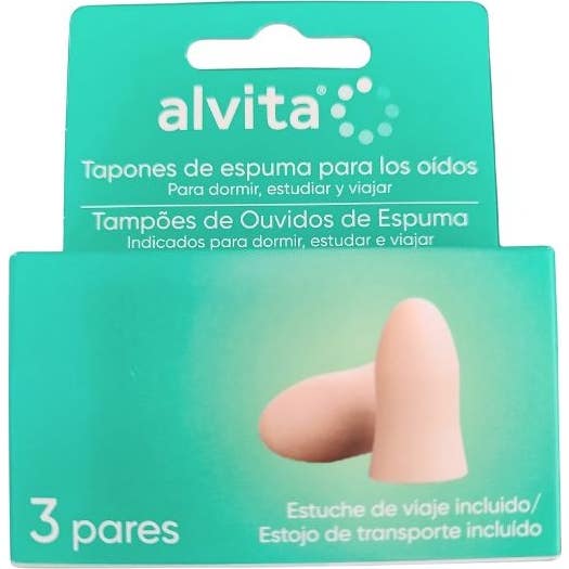 Alvita Tapones Oído Espuma 6uds