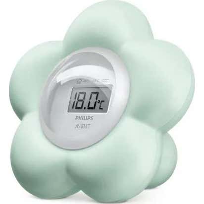 Avent Termómetro Digital Baño y Cama Verde 1ud